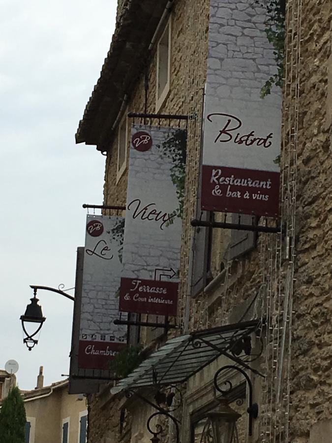 Le Vieux Bistrot Hotel Cabrières-dʼAvignon Buitenkant foto
