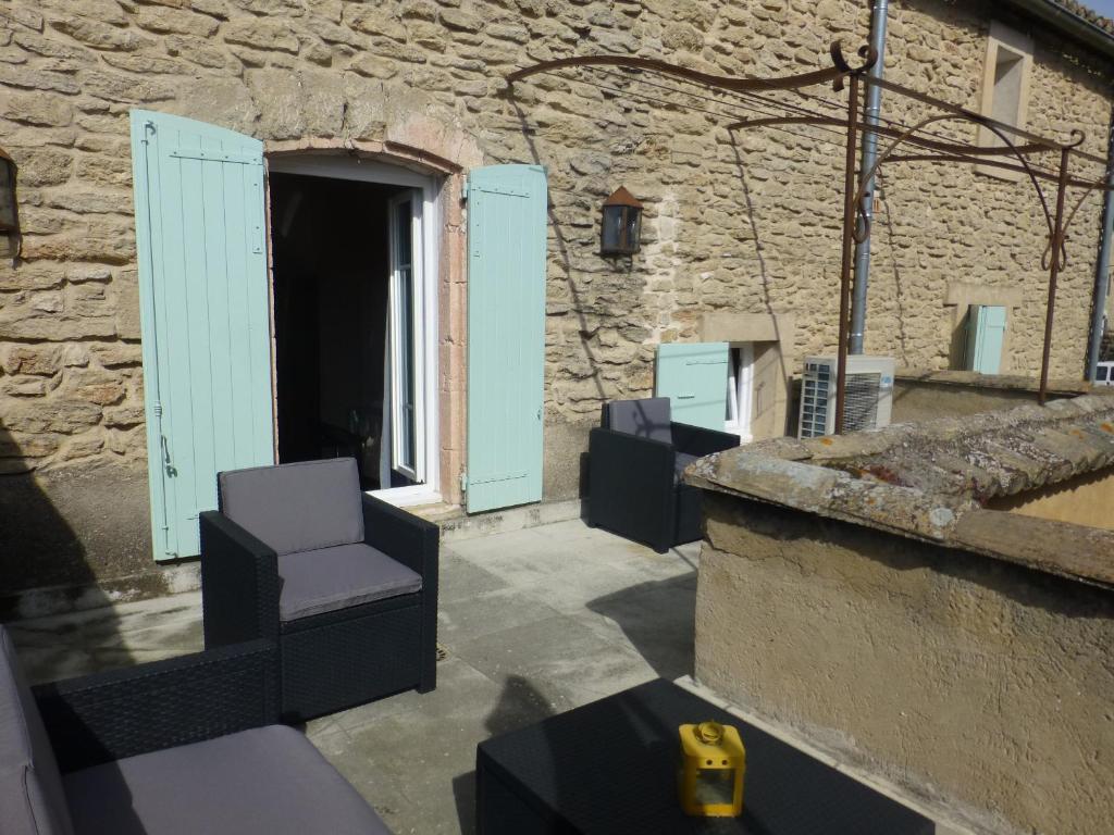 Le Vieux Bistrot Hotel Cabrières-dʼAvignon Kamer foto